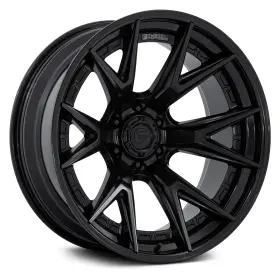 Fc402mx20106818n Fuel Fc402 Catalyst Wheels 20x10 -18 6x139.7 106.1 Black Rims Set Of 4