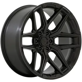 Fc854mx20906820 Fuel D854 Flux 20x9 6x5.5 Inch 20mm Blackout Wheel Rim 20