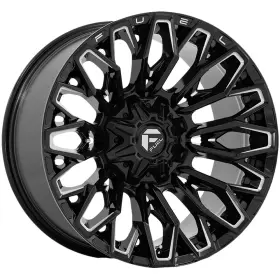 Fc865be20908001 Fuel Fc865 Strike 20x9 8x6.5 Inch 1mm Black/milled Wheel Rim 20