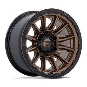 Fuel Fc866zb17905001 Piston F866 17x9 5x127 Offset 1 Matte Bronze With Gloss Black Lip Qty Of 4