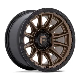 Fc866zb17905001 Fuel Piston F866 17x9 5x127 Offset 1 Matte Bronze With Gloss Black Lip Qty Of 4