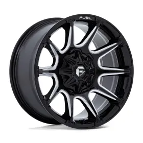 Fc880be20906701 Fuel Fc880 Super C Gloss Black Milled 20x9 6x135 / 6x5.5 1mm
