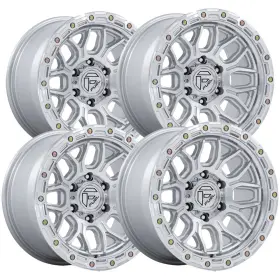Fc881sd17905001 Fuel Set Of 4 Fc881 Surge 17x9 5x5 Inch 1mm Silver Wheels Rims 17