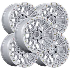 Fuel Fc881sd20106818n Set Of 5 Fc881 Surge 20x10 6x5.5 Inch -18mm Silver Wheels Rims 20