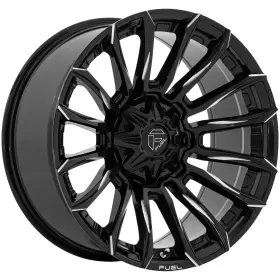Fc889be20908301 Fuel Fc889 Blade 20x9 5x5 Inch /5x5.5 1mm Black/milled Wheel Rim 20