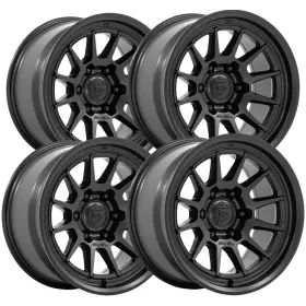 Fc902mx17906312n Fuel Set Of 4 Fc902 Spur 17x9 6x135 -12mm Matte Black Wheels Rims 17 Inch