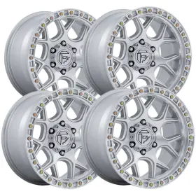 Fc908sd17905012n Fuel Set Of 4 Fc908 Puma 17x9 5x5 Inch -12mm Silver Wheels Rims 17