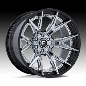 Fc402pb20908701 Fuel Fusion Fc402pb Catalyst Chrome / Black Lip 20x9 8x170 1mm