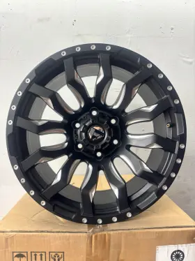 Arr24 Fuel Off-road 18x9 Wheel Matte Black With Milled Accents 6x139 Bolt Pattern