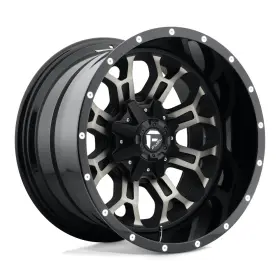 D56120908250-1n Fuel Off-road Crush D561 20x9 1 Black With Dark Tint Wheel 8x165.1 8x6.5 Qty