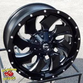 D57418902645 Fuel Off-road 4/ 18x9 5x4.5/5x5 Inch Offroad Cleaver Rims Jeep Wrangler Gladiator Tj Jk Jl Jt
