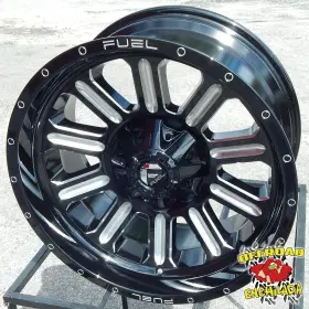 D62018901750 Fuel Off-road 4/ 18x9 Inch 8x170 Hardline Wheels Rims Ford F-250 F-350 Excursion