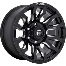 D6732000b447 Fuel Off-road D673 Blitz Gloss Black Milled 1-piece Wheels 20x10 5x139.7/5x5.5 -18 Mm