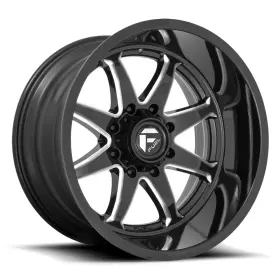 D74920908950 Fuel Off-road 20x9 Black Milled Wheels D749 Hammer 6x135 1 Set Of 4 87.1