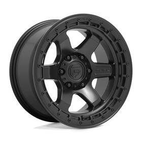 Fuel Off-road D75018907550 18x9 D750 Block Matte Black With Ring Wheel 5x5 1mm