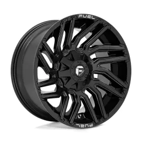 D77622202647 Fuel Off-road 4-new 22 Inch D776 Typhoon Wheels 22x12 5x114.3/5x5 -44 Black Rims 78.1