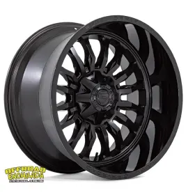 D79622208247 Fuel Off-road 4/ 22x12 Inch 8x6.5 Arc Wheels Rims Dodge Ram Chevy Gmc 2500 3500 Slt