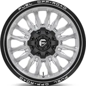 D79820900550 Fuel Off-road 4 Wheels 20 Inch D798 Arc 20x9 5x127/5x135 Silver Brushed 1et 87.1cb