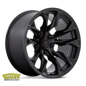 D80422207547 Fuel Off-road 1/ New 22x12 Inch 5x5 Flame Wheels Rims Jeep Wrangler Gladiator Jl Jt