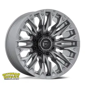 D80620901857 Fuel Off-road 4/ 20x9 Inch 8x180 Flame Rims 2011-up Chevy Gmc Sierra 2500 3500