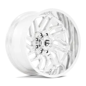 D80920001747-4n Fuel Off-road D809 Hurricane 20x10 -18 Polished Milled Wheel 8x170 Qty 4