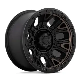 D8242090b450 Fuel Off-road 20x9 D824 Traction Matte Black Double Dark Tint Wheel 5x5.5 1mm
