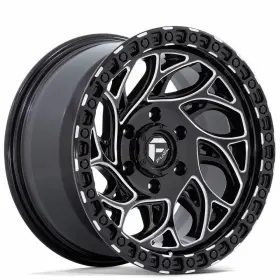 D84017907545 Fuel Off-road D840 Runner Or 17x9 5x5/5x127 -12 Gloss Black Milled Wheels 4 71.5 17 Inch Inc