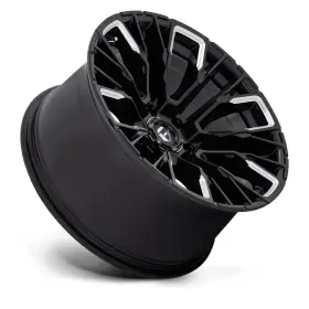 D84917909450 Fuel Off-road 4-new 17 Inch D849 Rebar Wheels 17x9 6x120 1 Gloss Black Milled Rims 67.06