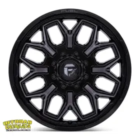 D875208293 Fuel Off-road 6/ 20x8.25 Inch 8x210 Flux Dually Wheels 2011-up Chevy Gmc 3500 Drw