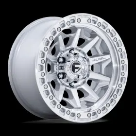 D88320007547 Fuel Off-road 20 Inch Silver Wheels Rims Covert D883 20x10 -18 For Jeep Gladiator Set 4