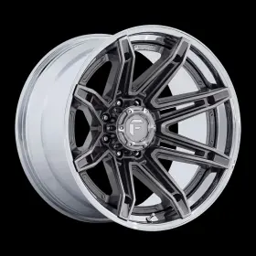 Fc401ap22106818n-1n Fuel Off-road Fc401 Brawl 22x10 -18 Platinum And Chrome Wheel 6x139.7 6x5.5 Qty 1 Fc401ap22106818n-1n Fuel Off-road Fc401 Brawl 22x10 -18 Platinum And Chrome Wheel 6x139.7 6x5.5 Qty 1