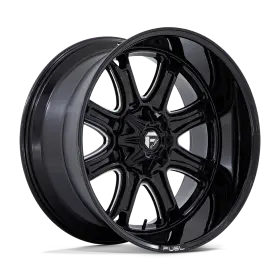 Fc853be20108318n-4n Fuel Off-road Darkstar 20x10 -18 Gloss Black Milled Wheel 5x127 5x139.7 Qty 4