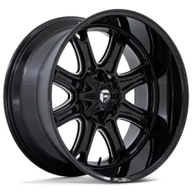 Fc853mb20908601 Fuel Off-road 20x9 Black Milled Wheels Darkstar 5x5.5/5x139.7/5x150 1 Set Of 4 110.1