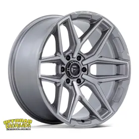 Fc854ax20906420 Fuel Off-road 4/ 20x9 Inch 6x4.5 Flux Wheels Rims Nissan Frontier Pathfinder Xterra