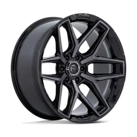 Fc854bt22106318n Fuel Off-road 1 22 Inch Black Gray Wheel Rim Flux Fc854mx Ford F150 6x135 Lug 22x10 -18