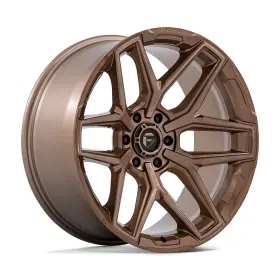 Fc854zr20906420 Fuel Off-road 20x9 Flux Platinum Bronze Wheel 6x4.5 20mm