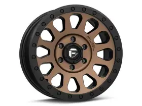 D60017908345 Fuel Off-road Wheels Vector D600 17x9 -12 6x139.7 Bronze 4runner Tacoma Silverado 1500