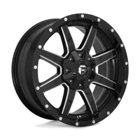 D61020909850 Fuel Offroad New Set Of 4 Maverick D610 Gloss Black Milled 20x9 1mm 6x135 6x139.7