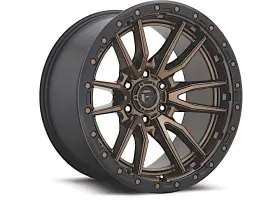 D68117908445 Fuel Wheels Rebel 17x9 6x5.5 106.1 Zdb -12mm