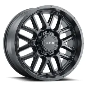 785-5035-18 G-fx 17x8.5 Tm-5 Matte Black Wheel 5x5/5x135 18mm