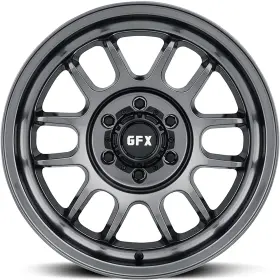 785-6009-18 G-fx 4 Wheels 17 Inch Tr28 17x8.5 6x135 Gloss Gunmetal 18et 95.2cb T28 Gm