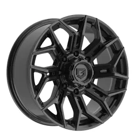 776b-2098918 Gear Off Road 4/gear 776b Flair Gloss Black 20x9 8x180 18mm
