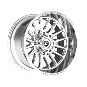 Rims-764c-2128144 Gear Off Road 1 764c 20x12 8x6.50 125.2 Hub -44 Offset Chrome Wheel Rim