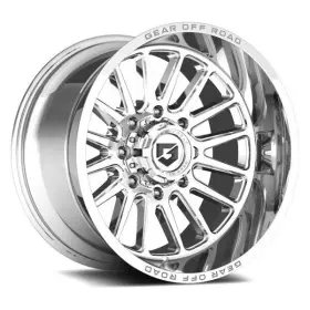 764c-2208919 Gear Offroad 764c Leverage 22x10 8x180 Offset -19 Chrome Plated Quantity Of 4