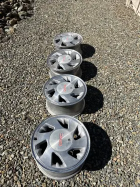 12541082 General Motors Gmc Typhoon Syclone Oem Rims Wheels With Center Caps Needs Refurbished
