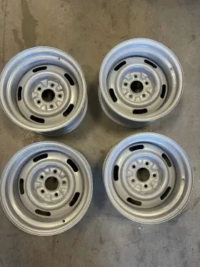 3970532 General Motors 1969-1982 Corvette Az Kelsey Hayes 15x8 Rally Wheel Set Of 4