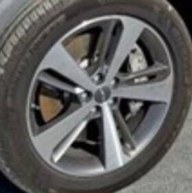 Genesis 560-71024 2021 2022 2023 2024 Gv80 Alloy Wheel Rim 5 Spoke Oem