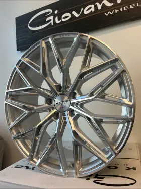 2085f35kocomms Giovanna 20 Inch Staggered Koko Kuture Como Silver Machined 5x112 Benz S580 Audi A5 Bmw 740