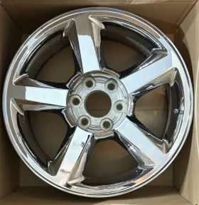 0596954 Gm Chevy Silverado 1500 Texas Edition Rim 2014 Oem 20 Inch Wheel 20x8.5 Chrome