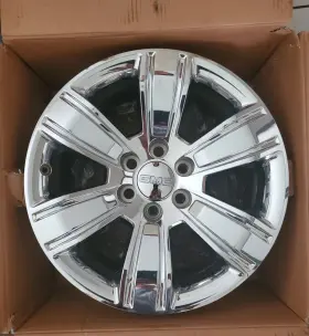 23220752 Gm 2016 - 2018 Gmc Sierra Chrome Clad 20 X 9 Genuine Oem 5752 Read Minor Blemish